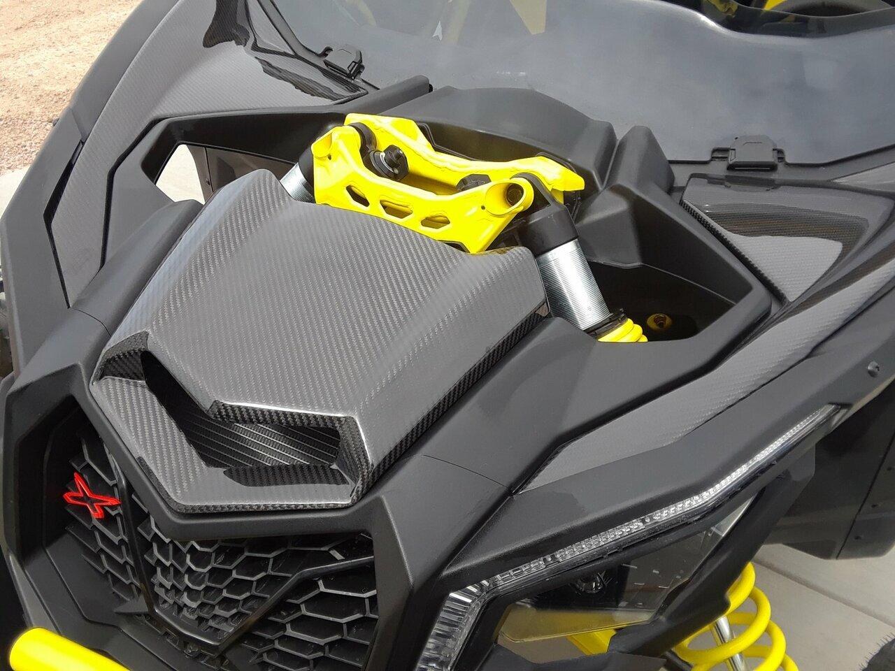 FourWerx Carbon Can-Am Maverick X3 Carbon Fiber Center Hood
