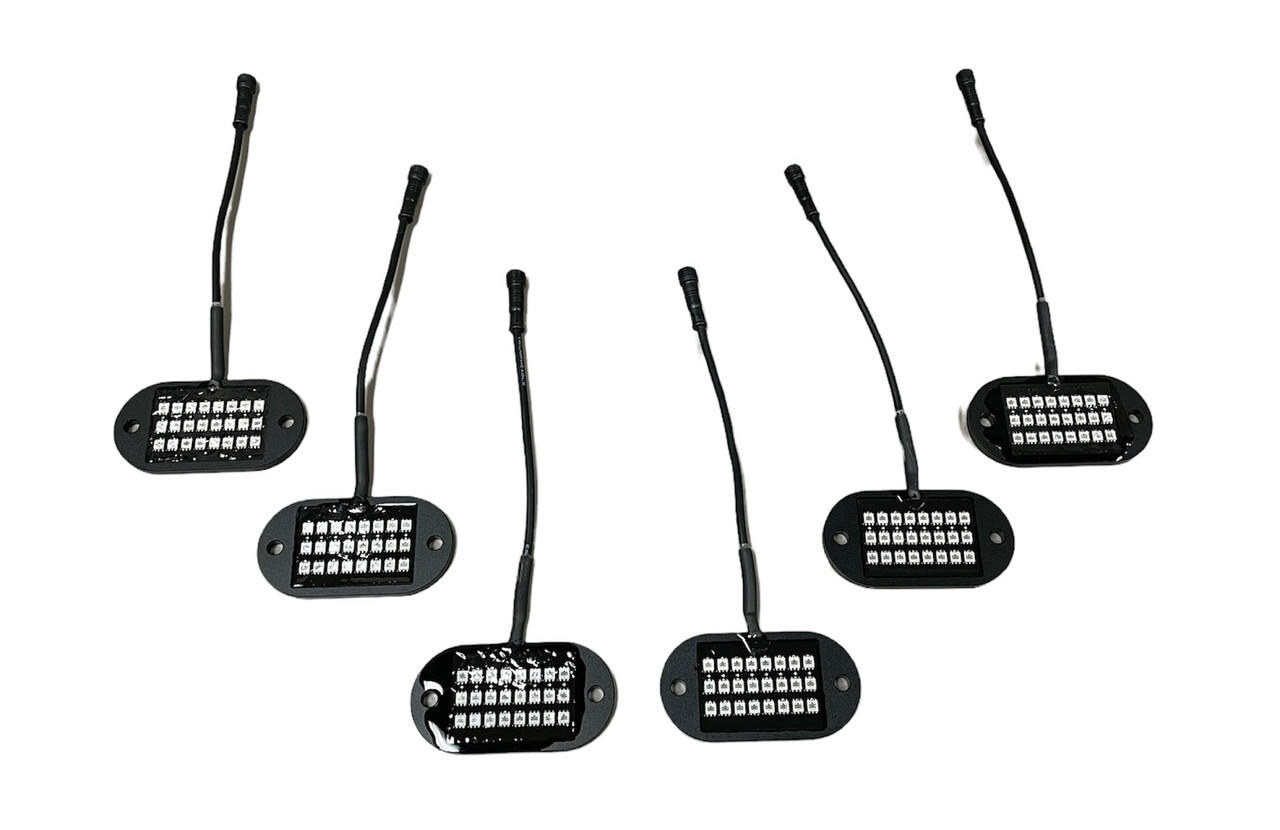 5150 Whips 187 Style Rock Lights 2.0 w/ Control Harness