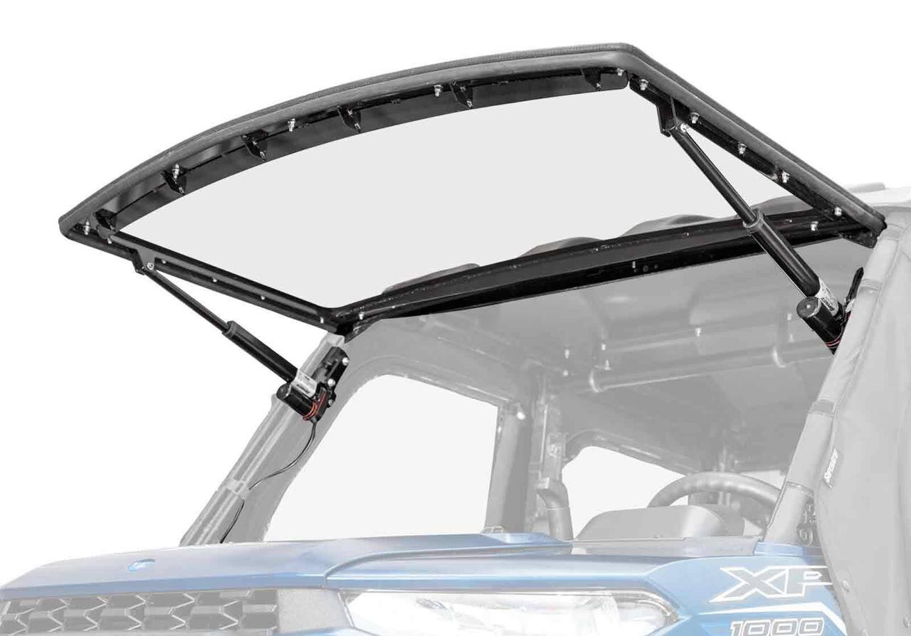 SuperATV Polaris Ranger 1000 Powered Flip Windshield