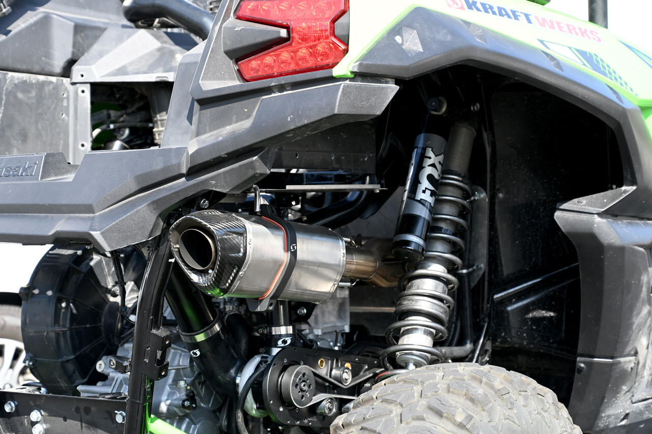 KraftWerks Kawasaki KRX 1000 Extreme RR Exhaust | UTV Source