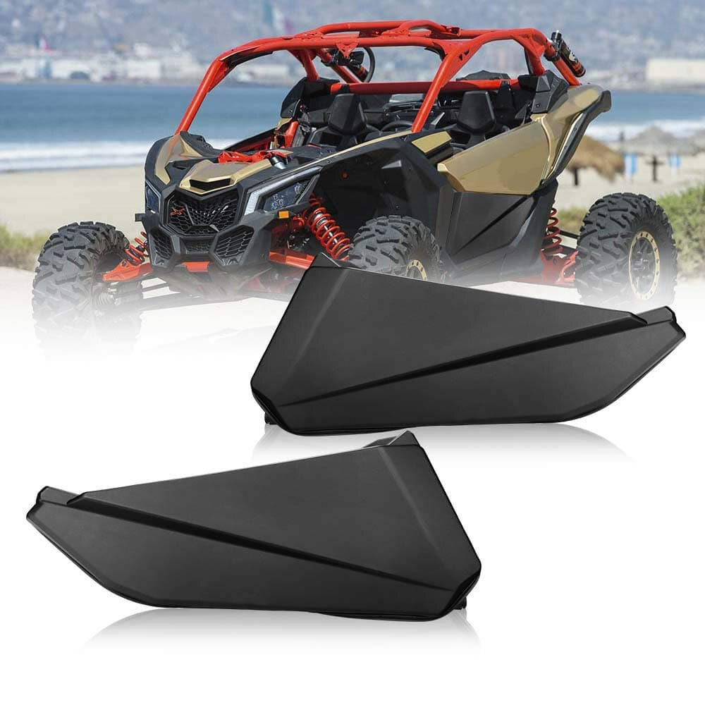 Kemimoto Can-Am Maverick X3 Front Lower Doors w/ Metal Frame