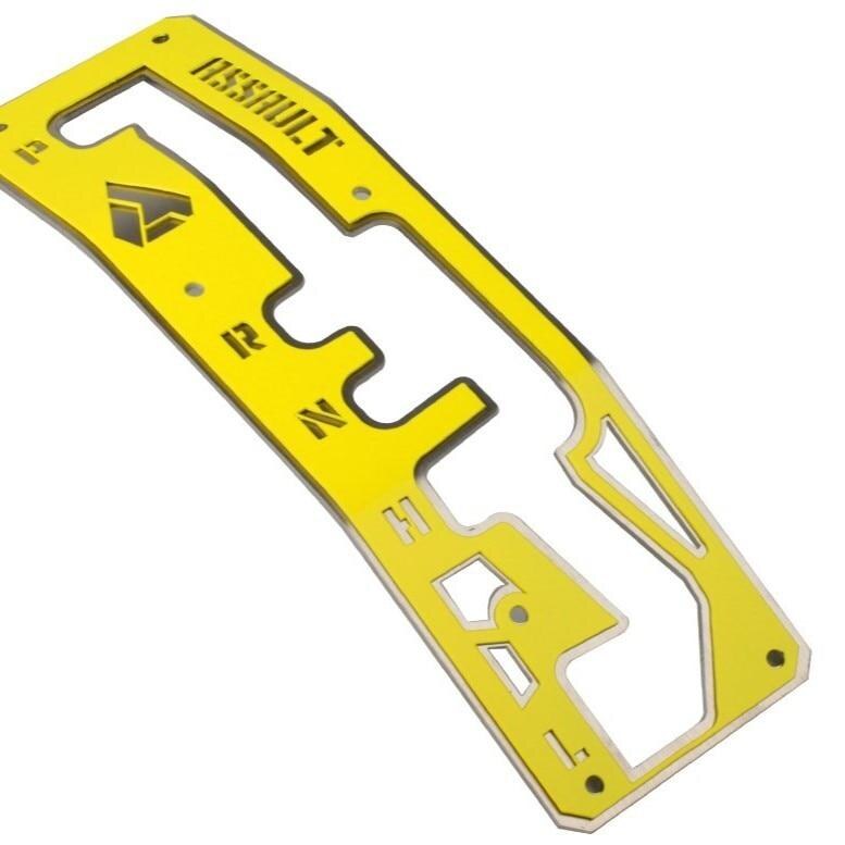 Assault Industries 1719 CanAm X3 Shifter Gate Panel Kit (Yellow