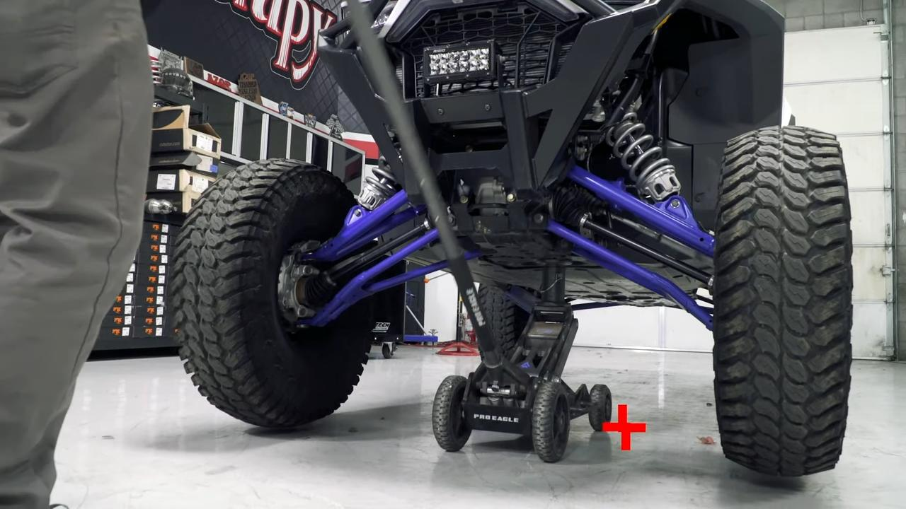 How To Install Shock Therapy RZR Pro XP Front Limit Straps - UTV