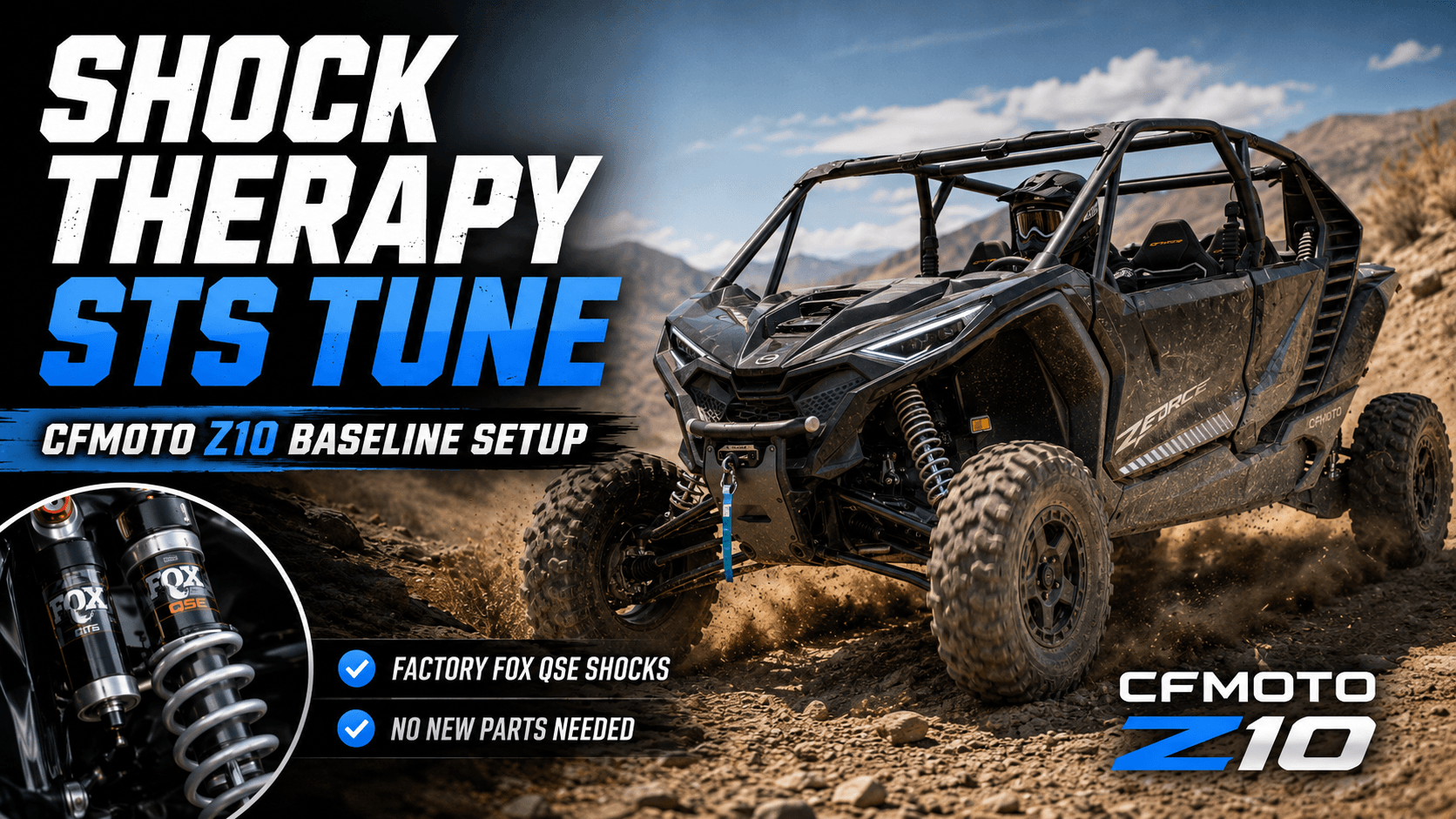 How to Set Up the Factory CFMOTO Z10 Suspension (Factory Fox