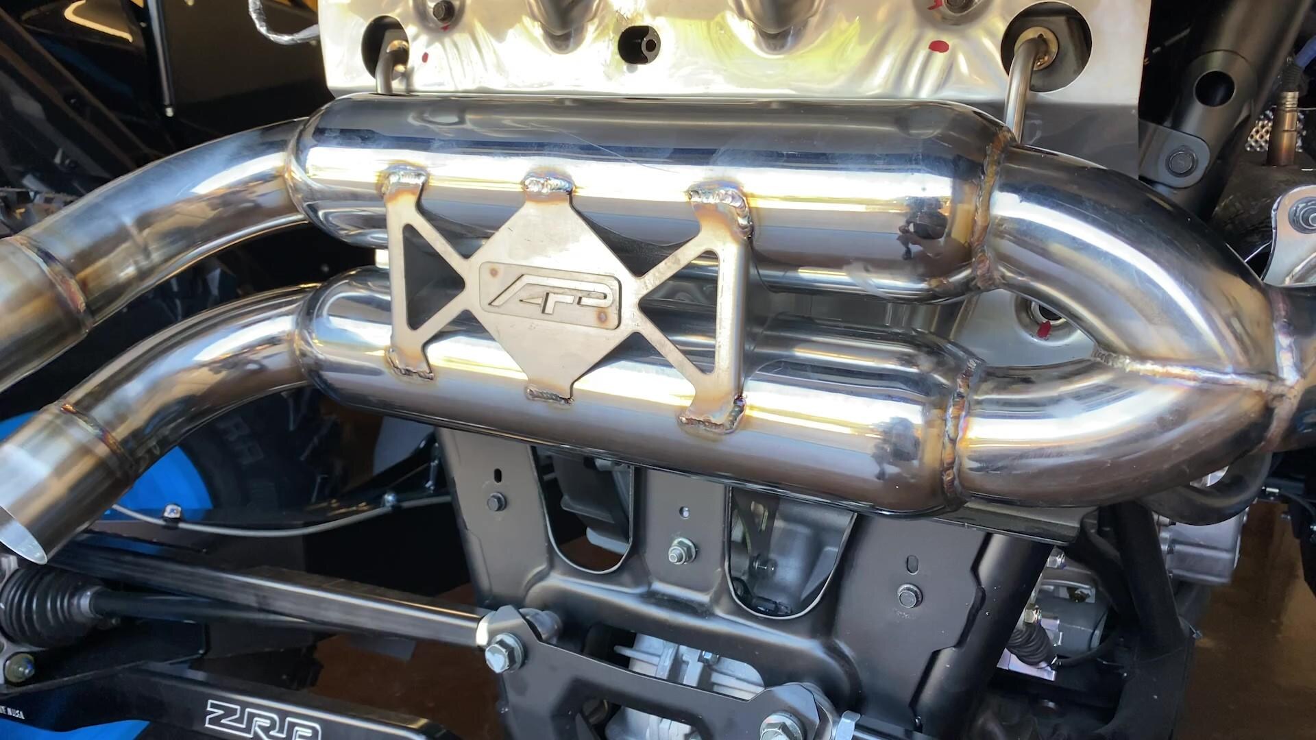 Agency Power RZR XP Turbo Exhaust System, Dual Tip! UTV Source