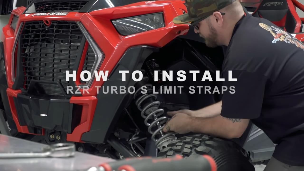 Shock Therapy’s Turbo S Front Limit Strap Kit Installation UTV Source