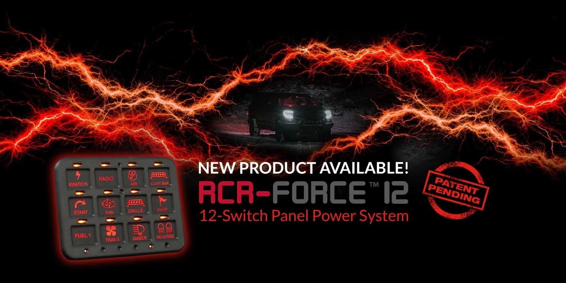 Buy Switch Pros RCR-Force 12 Switch Panel Power System at UTV Source ...