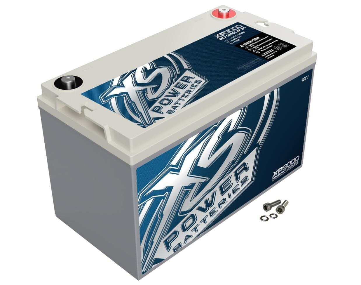 XS Power Batteries XP3000 12V BCI Group 31 AGM Battery