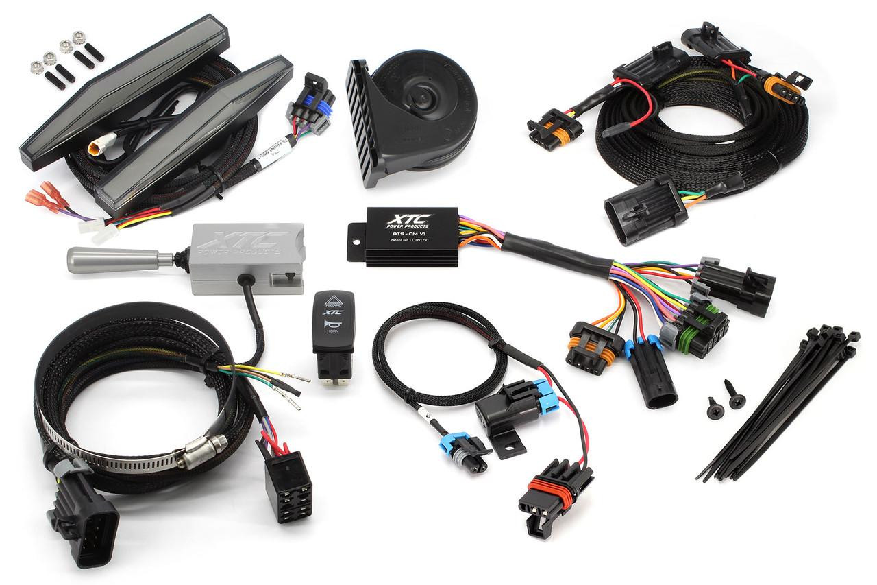 XTC Polaris RZR XP 1000 Turn Signal Kit w/ Horn ATS-POL-X24