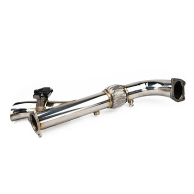 RPM Powersports Polaris RZR Turbo R Pro XP 2.5 inch Captains Choice E-Valve Exhaust