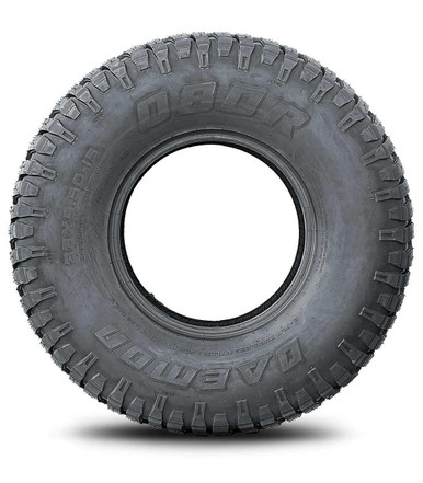 OBOR Daemon competition UTV tires mounted on high-performance side-by-side