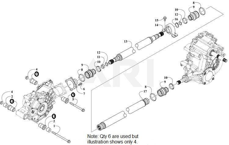 SpeedWerx Arctic Cat Wildcat Spider Jam Nut Socket - ACSS-12