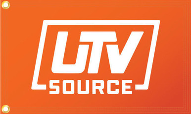 UTV Source Solar Orange Whip Flag 12x20