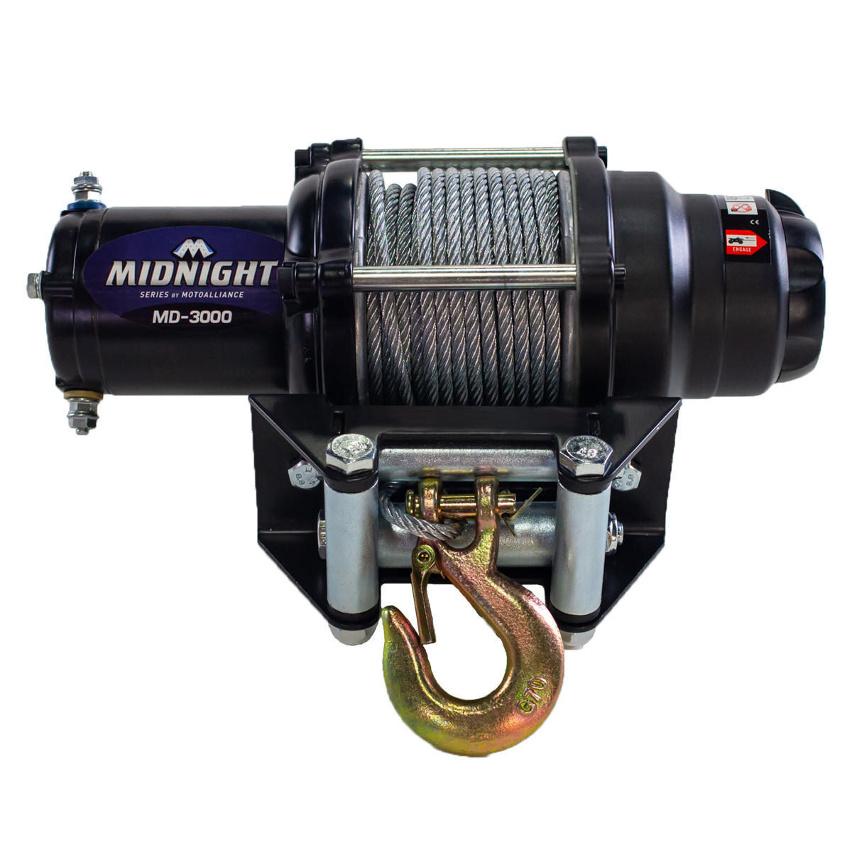 MotoAlliance Viper Midnight 3000 UTV Winch
