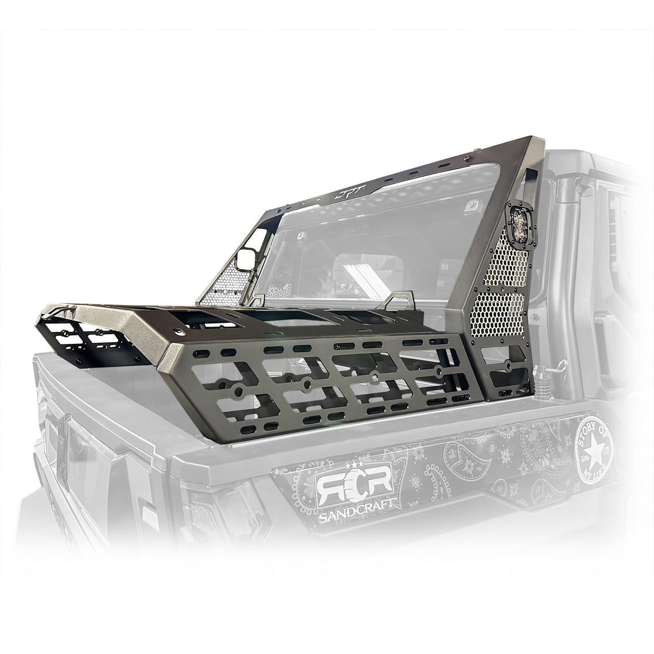 DRT Motorsports Polaris XPEDITION Chase Rack and Tire Carrier System