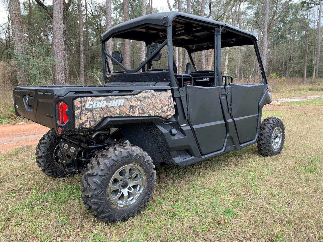 SuperATV Can-Am Defender MAX Half Doors - DOOR-CA-DEF4-001