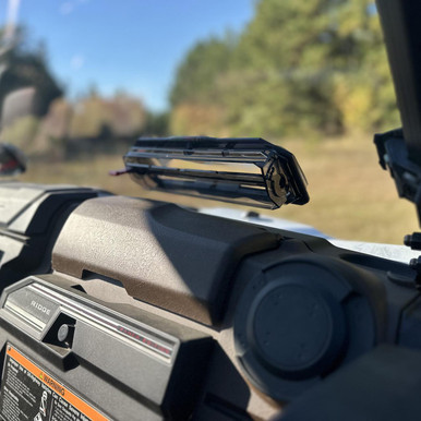 Seizmik Kawasaki Ridge Polycarbonate Toolless Versa-Vent Windshield Kit