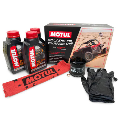 EVO Powersports Polaris RZR Pro XP XP Turbo S Ranger XP 1000 Motul Oil Change Kit