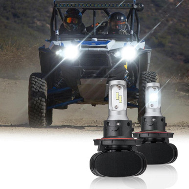 Kemimoto Polaris RZR / Ranger LED Headlight Bulbs