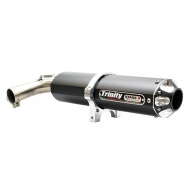 Trinity Racing Yamaha YXZ1000R Slip-On Exhaust Black