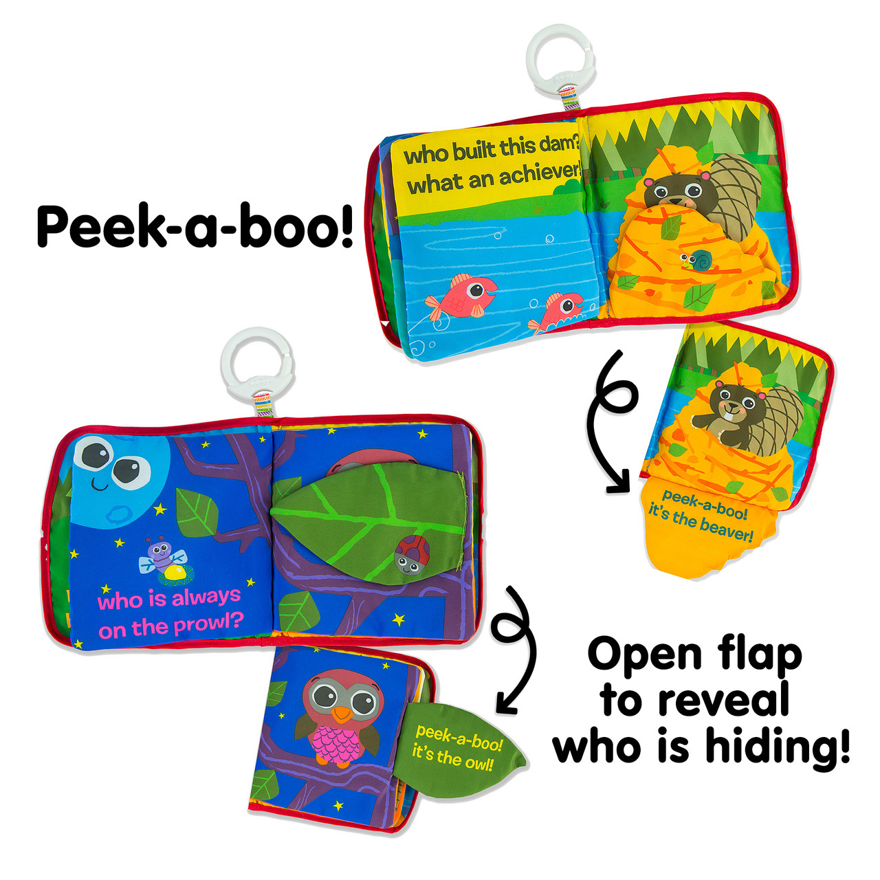 Peek-a-Boo Forest™ Soft Book - TOMY