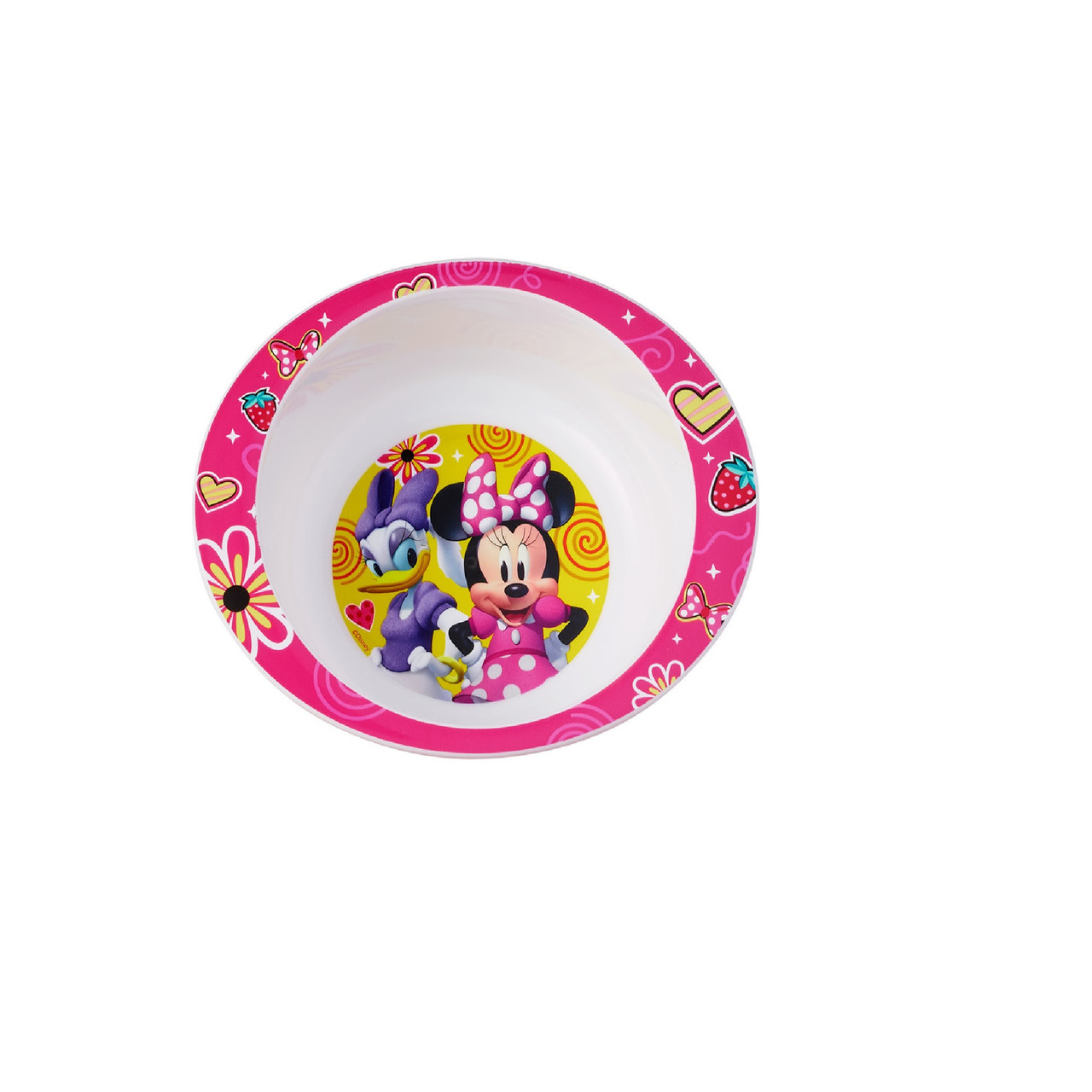 Disney Minnie Mouse 4-Piece Toddler Feeding Set with Bowl, Plate