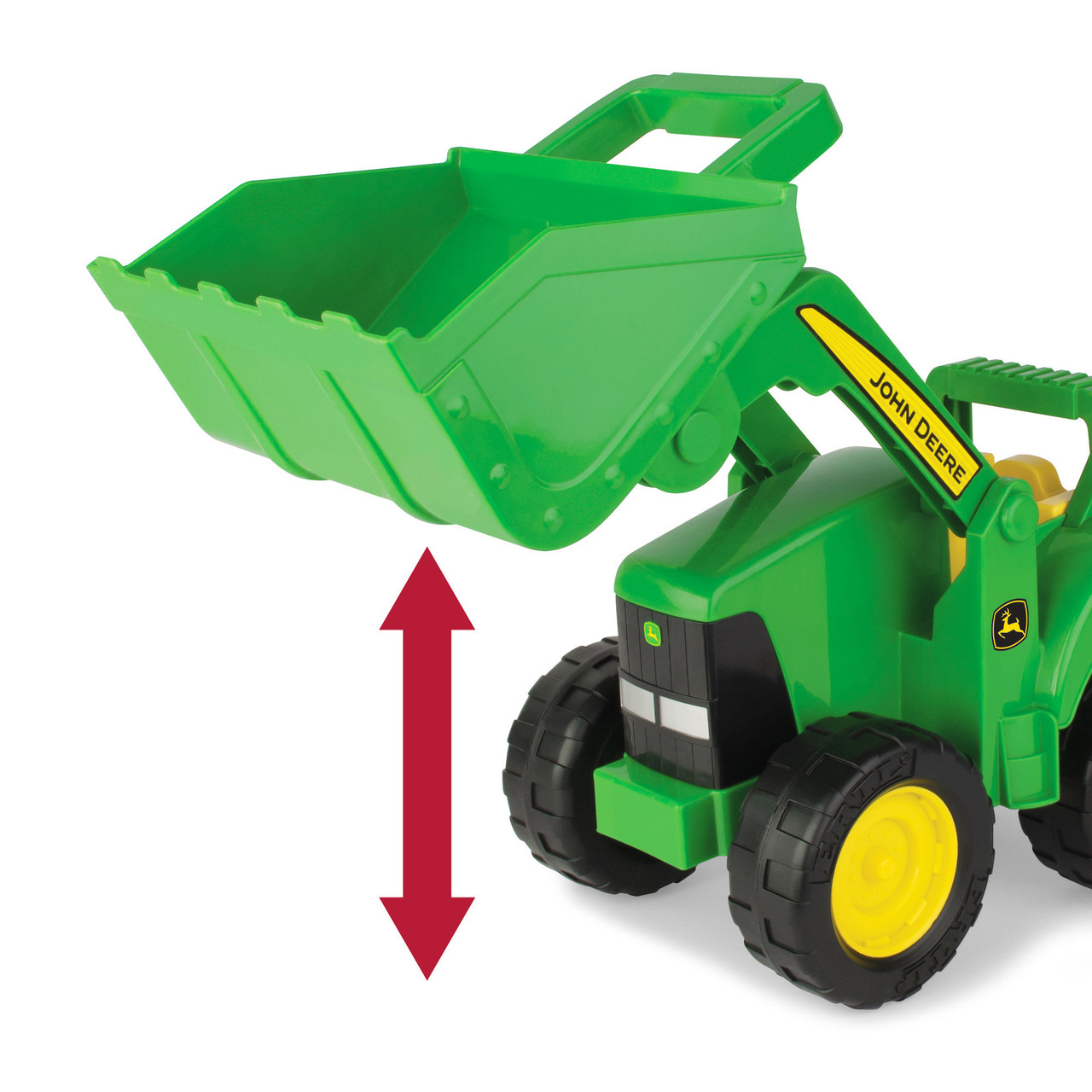 John Deere 15 Inch Big Scoop Tractor - TOMY
