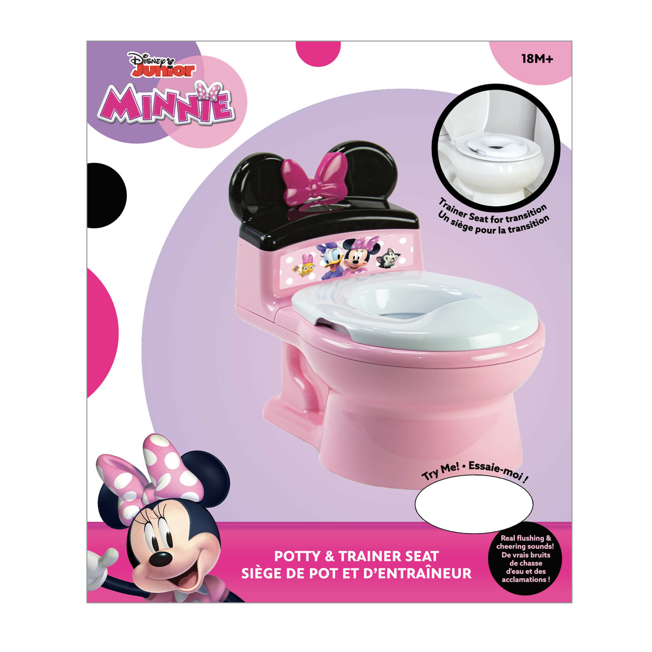 Disney Minnie Mouse Potty Toddler Toilet Seat [Y11334CA4] The