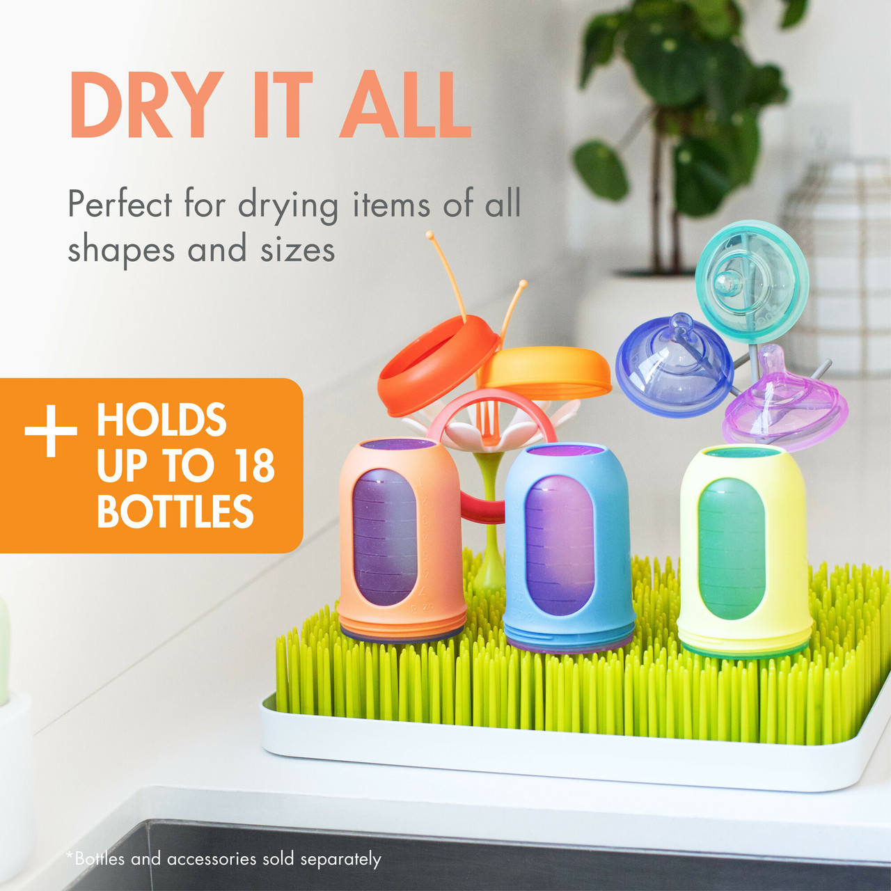 Bottle Drying Boon Drying Rack Lawn Dishwasher Safe LAWN® TWIG