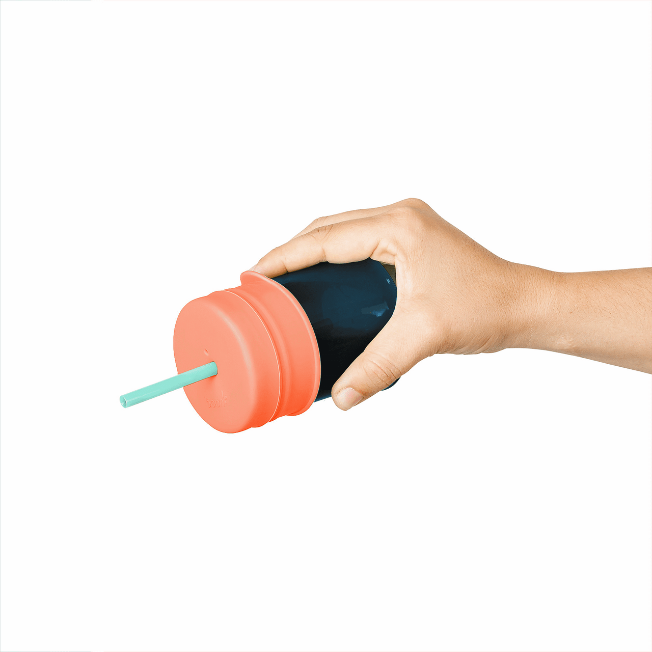 Boon Snug Snack Universal Silicone Snack Lid with Cup 9m+ 2 Cups