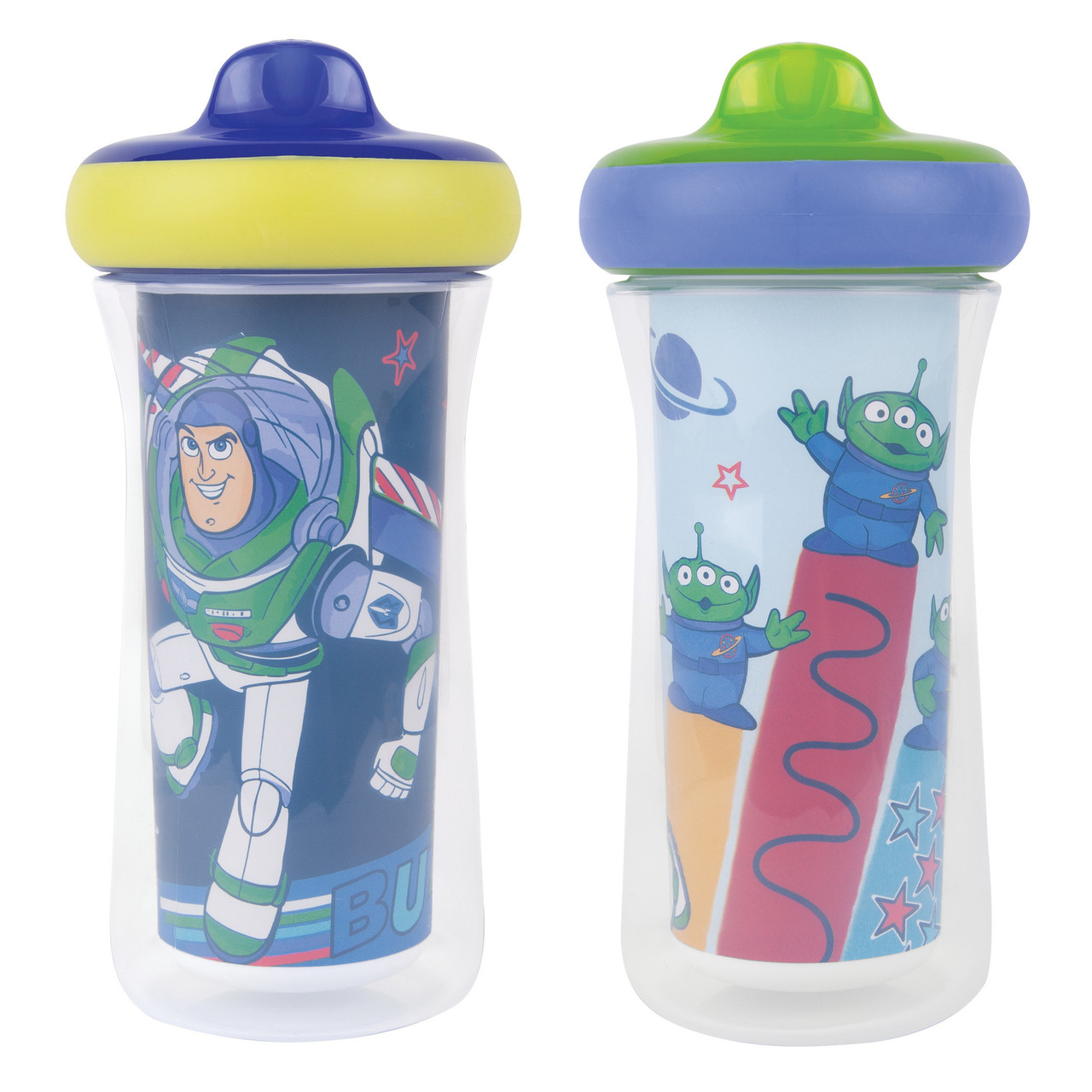 The First Years 2 Pack 9 Ounce Insulated Sippy Cup, Cars/Pattern May Vary  (Color and design may vary)