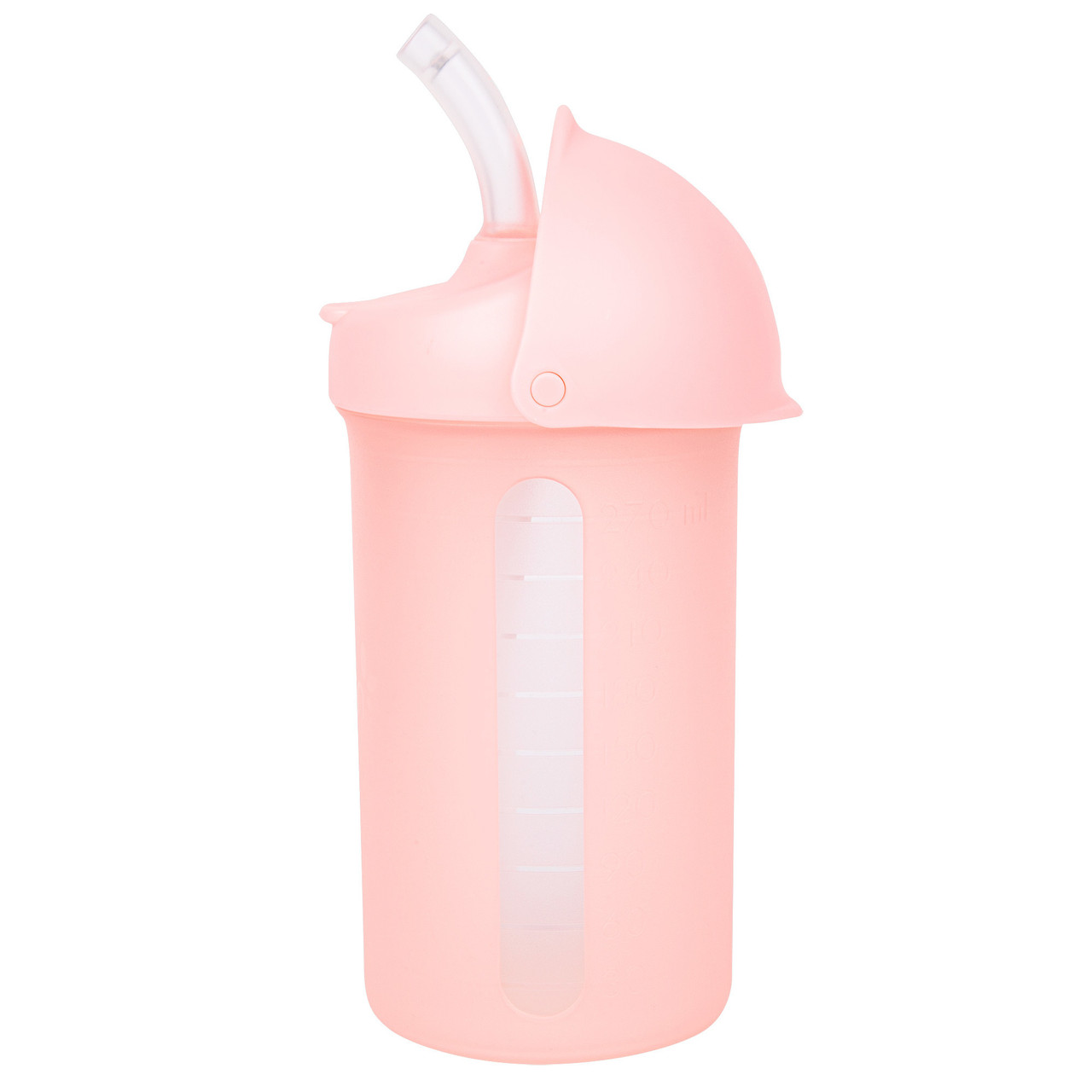 Boon Swig Insulated Silicone Straw Sippy Cup - Flip Top Spill