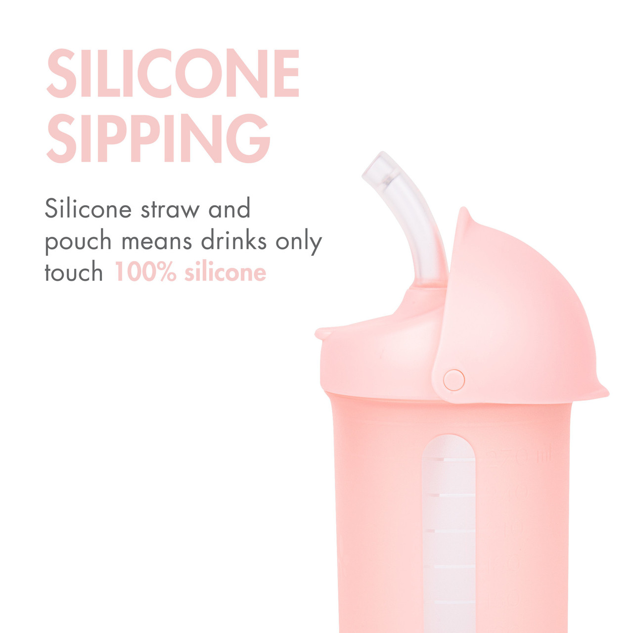 Boon Swig Insulated Silicone Straw Sippy Cup - Flip Top Spill Proof Toddler  Straw Cups - Baby and Toddler Feeding Supplies - Baby Travel Essentials 