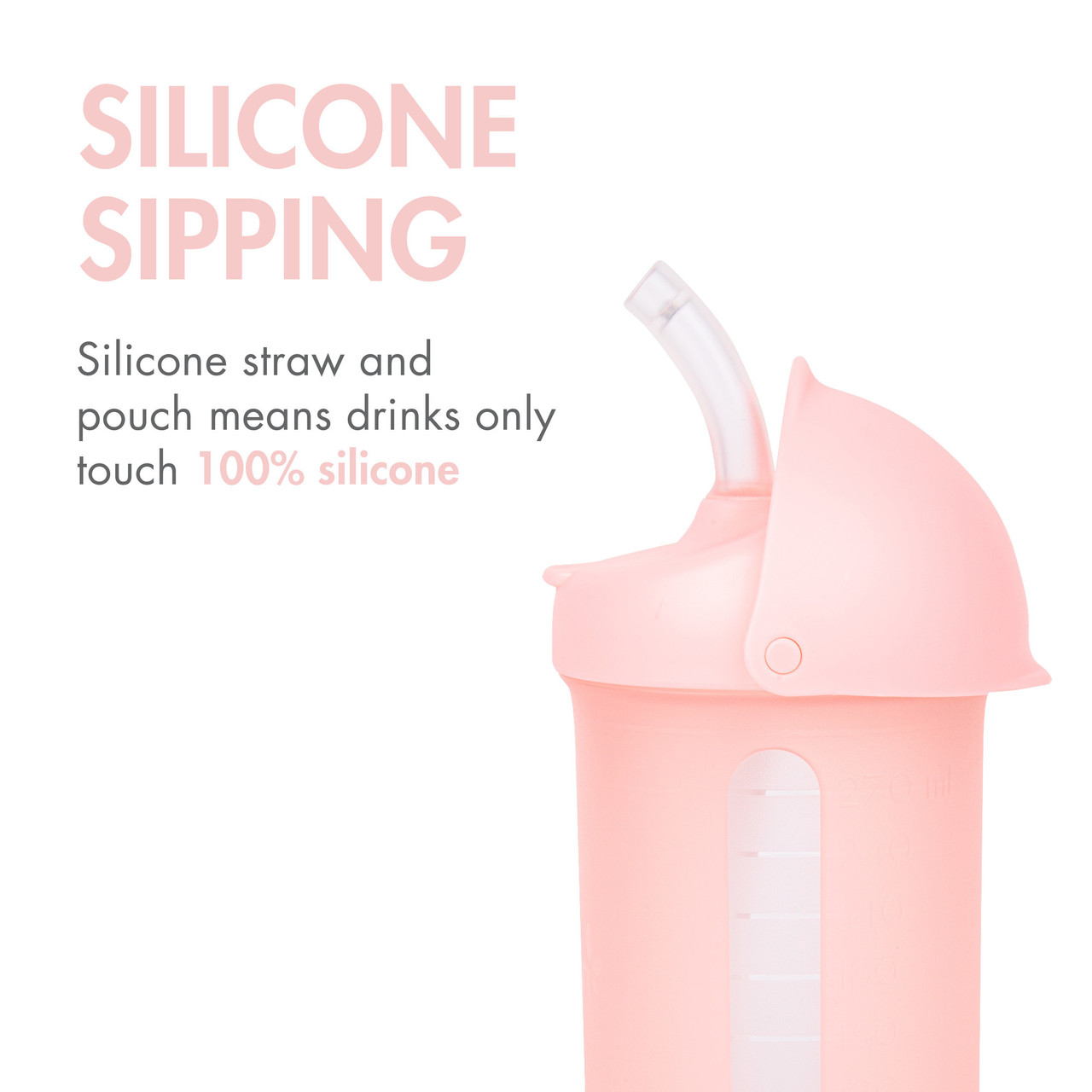 SNUG Universal Silicone Straw Lids - TOMY