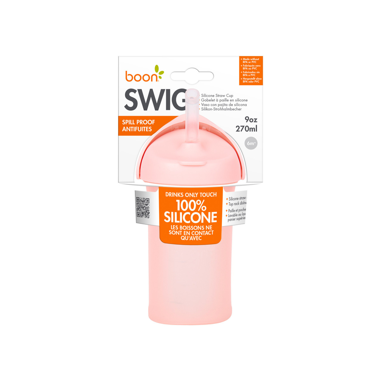 Boon SWIG™ 9 oz. Silicone Straw Cup in Mint, 9 oz - Kroger