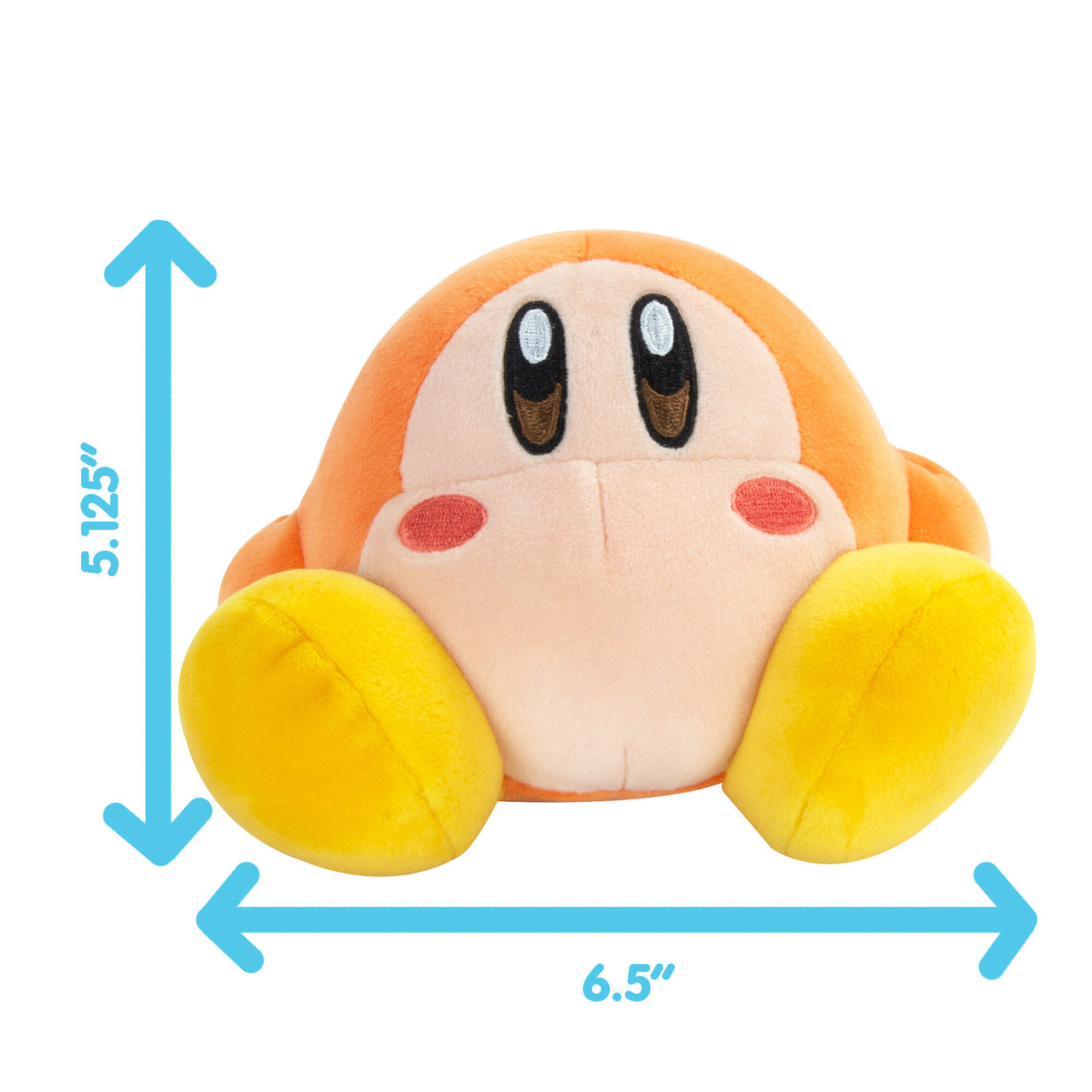 Club Mocchi-Mocchi- Waddle Dee Junior Plush Toy, 6 inch