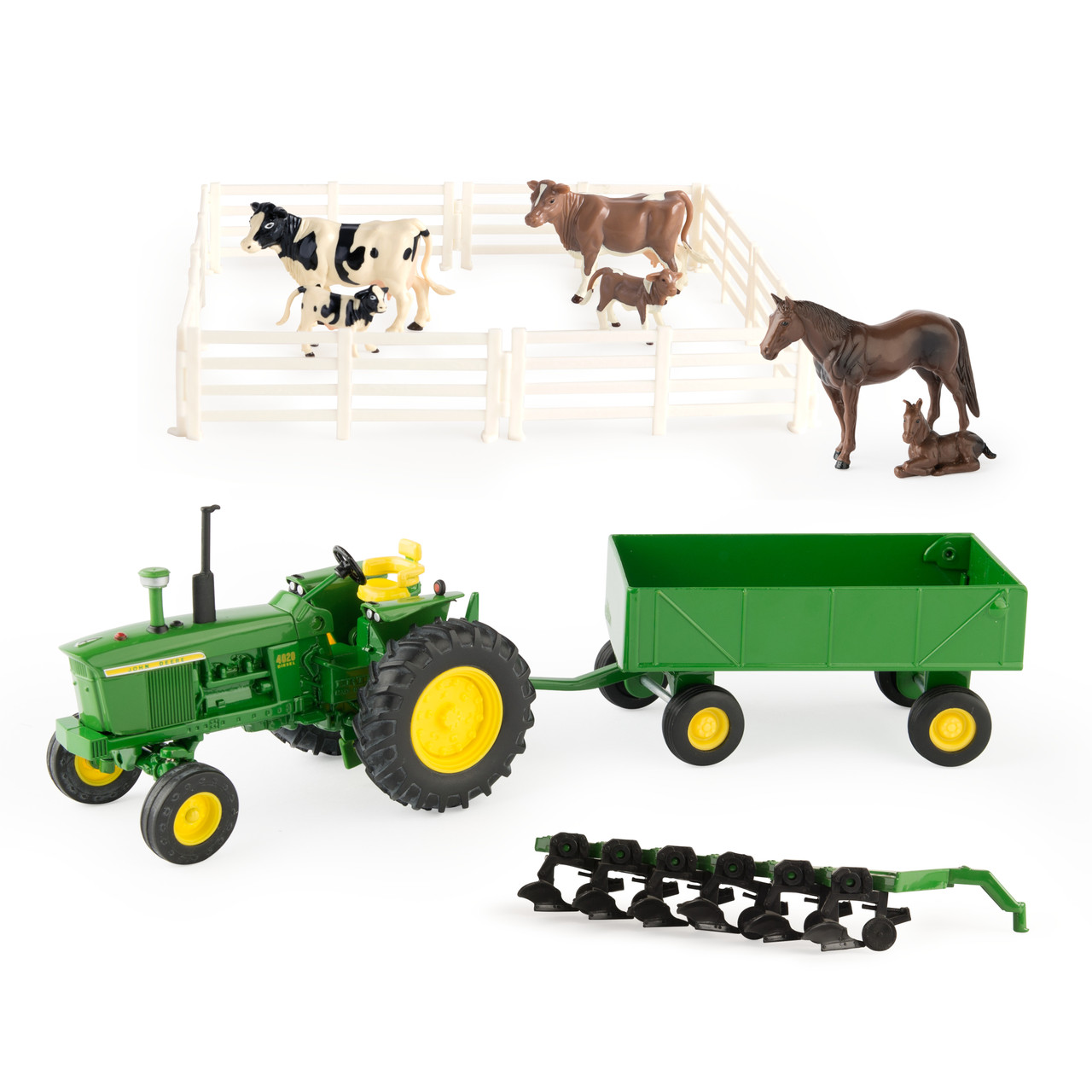 John Deere 1:32 Scale Farm Toy Playset