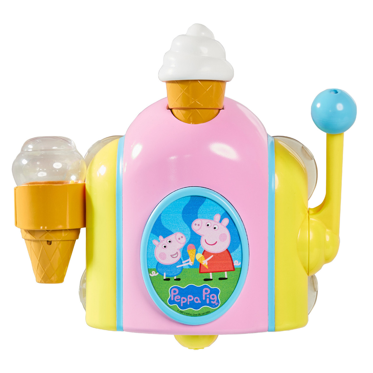 Toomies Peppa Pig Bubble Ice Cream Maker Bath Toy