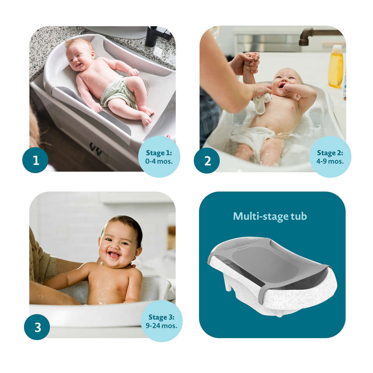 The First Years First Suds™ Newborn to Toddler Tub - Main Image