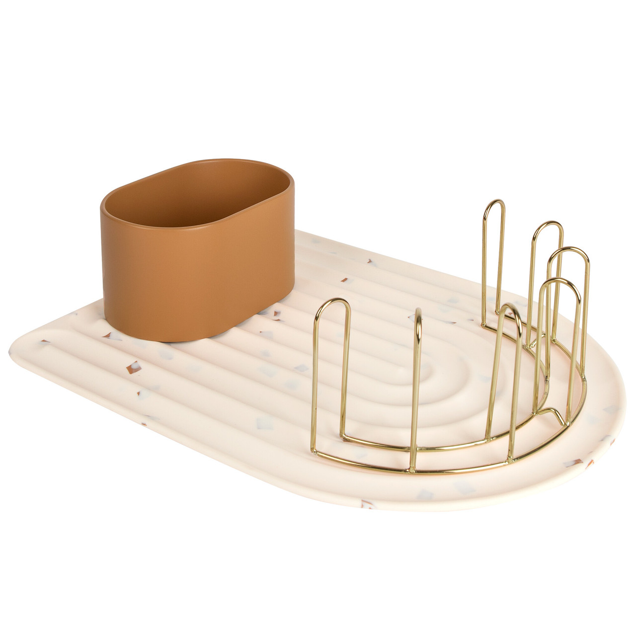 Rubber Wood and Stainless Steel Drying Rack - Brightroom™