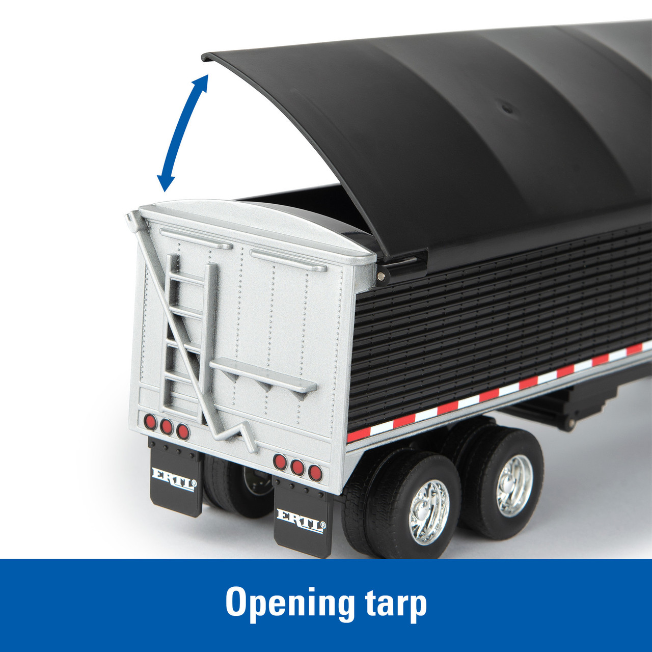 Freightliner 1:32 Scale 122SD Semi with Grain Trailer
