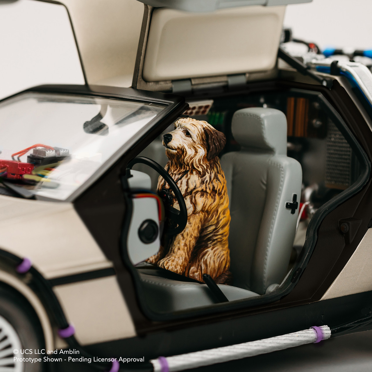 1:10 scale Die Cast Replica Back to the Future The Time Machine