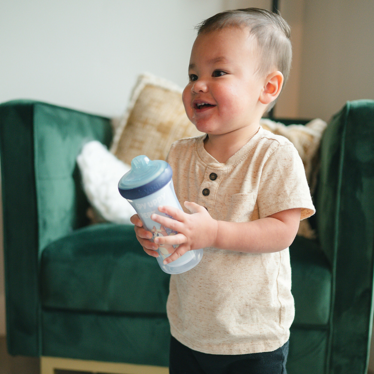 Bluey Insulated Sippy Cup, 9 Oz – 2 Pack [Y11855CA2] - The First Years