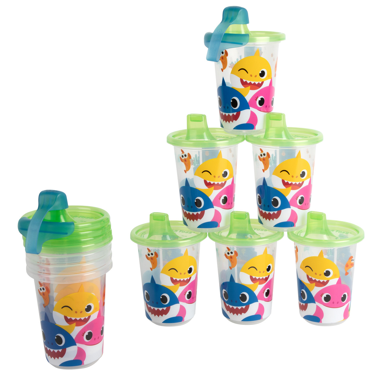 The First Years GreenGrown Reusable Spill-Proof Sippy Toddler Cups