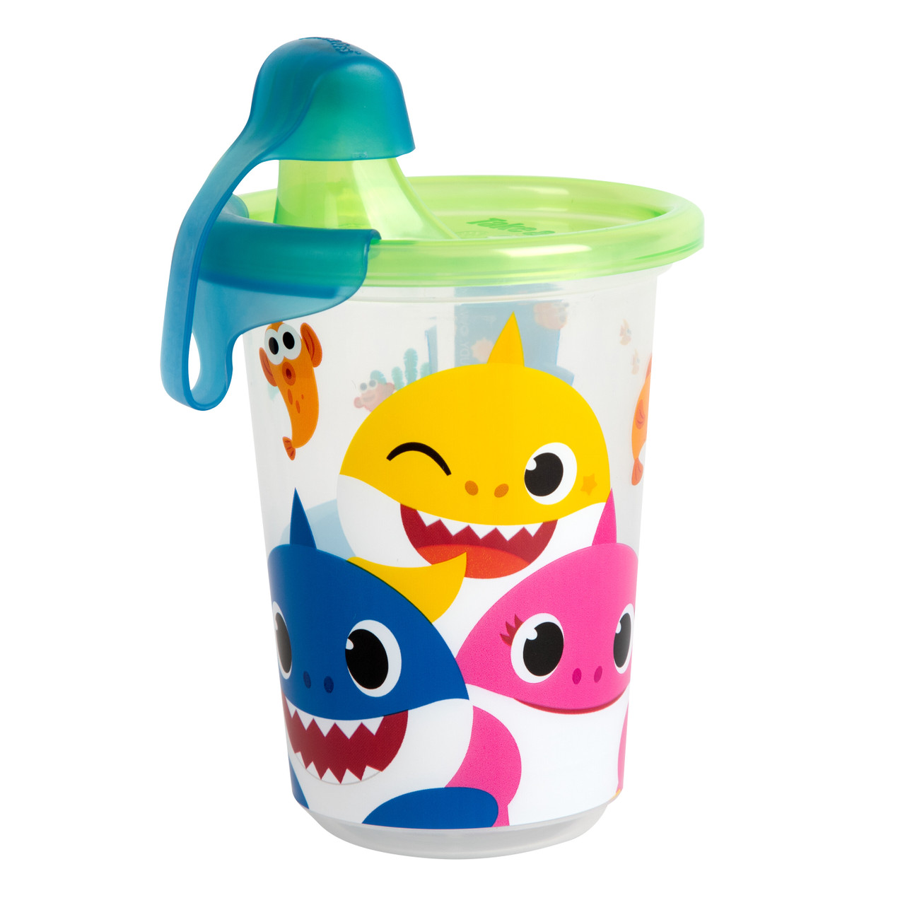 Take & Toss Baby Shark Sippy Cups, 10 Oz – 10 Cup Party Pack