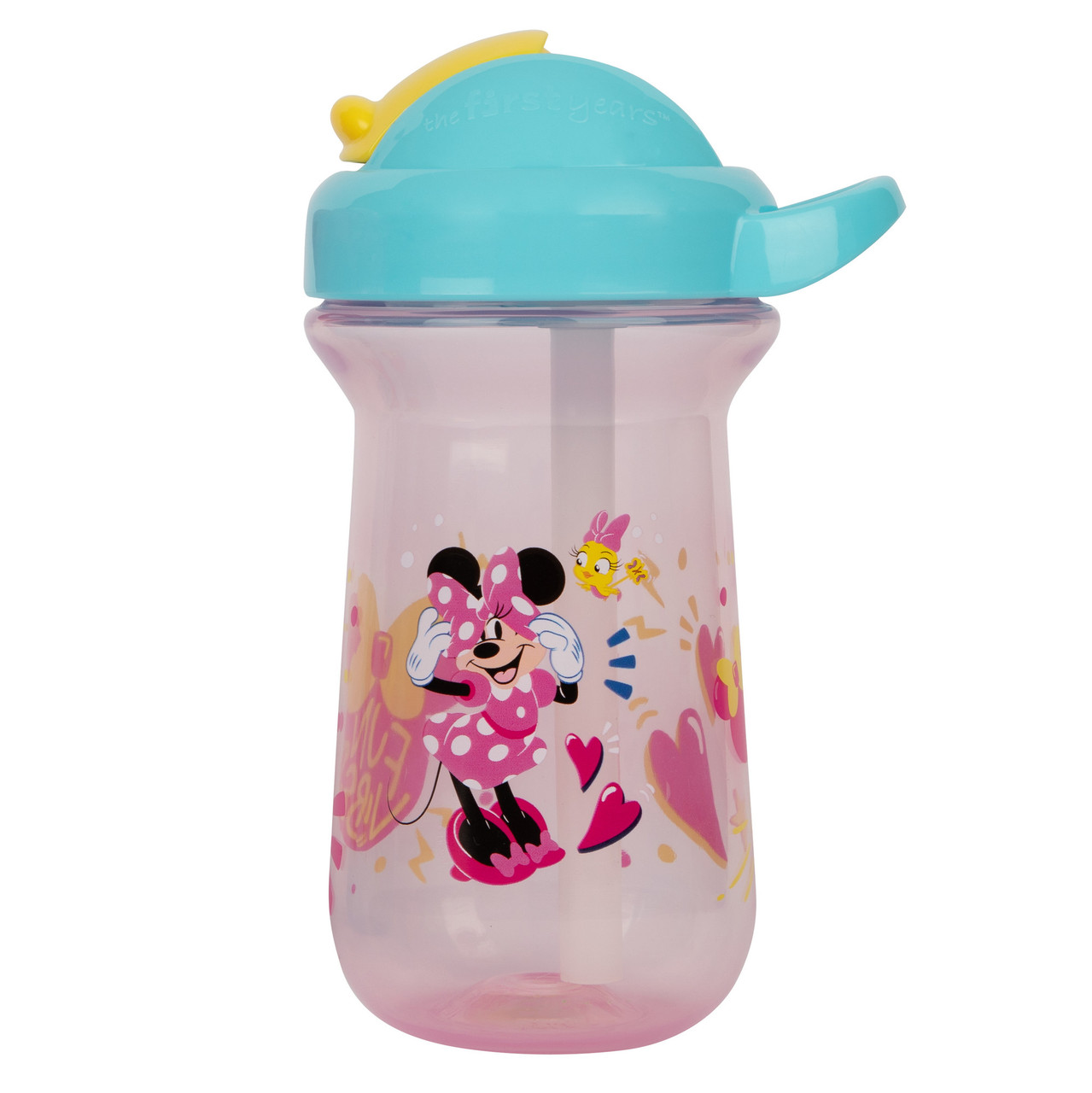 Disney Minnie Mouse Straw Trainer Cup, 7 Oz [Y10643CA2] - The First Years