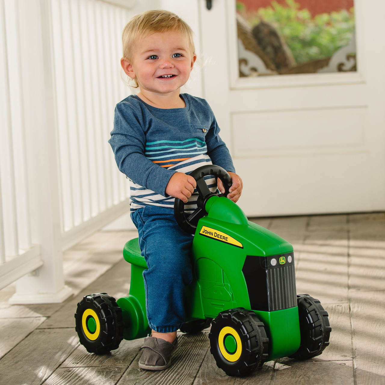 John Deere Sit-N-Scoot Tractor Kids' Ride On Toy