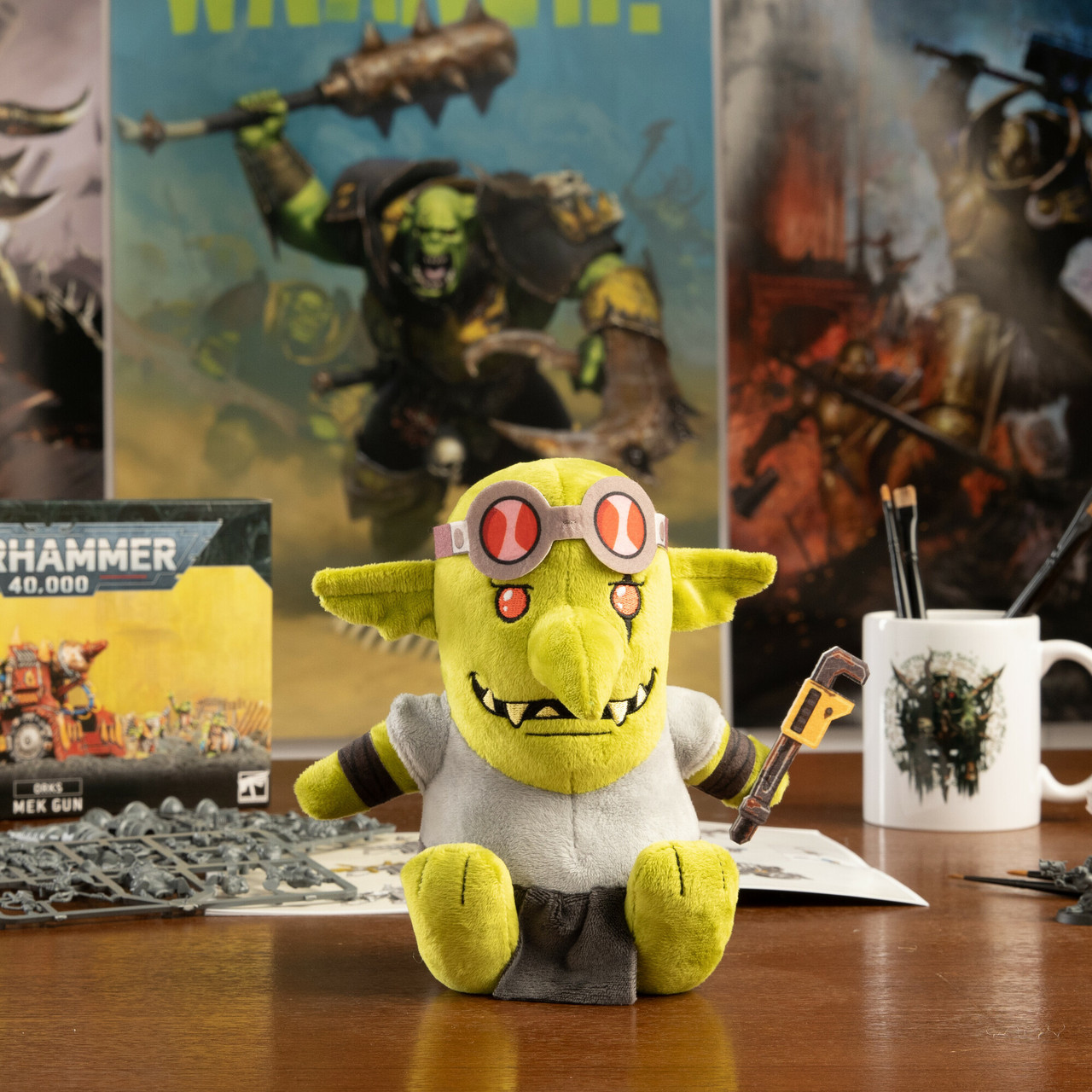 Warhammer 40,000 Spanna Grot – Collectible Plush – 6.75 Inch