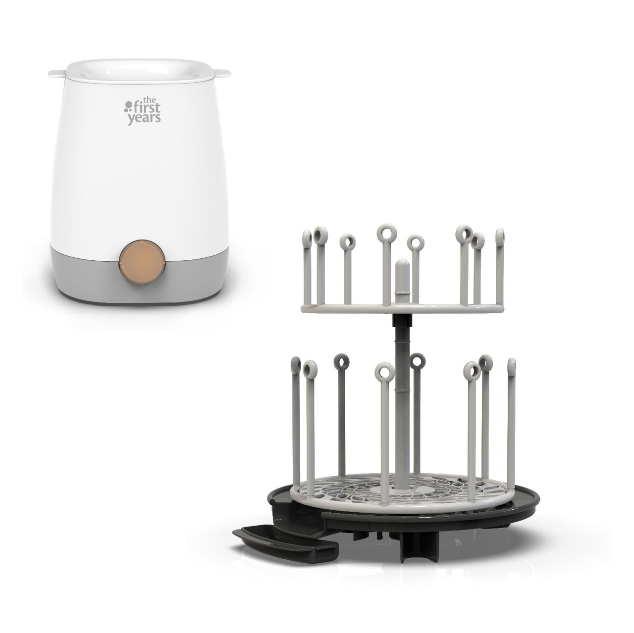 Bottle Prep Bundle with Simple Serve Fast Bottle Warmer Spin