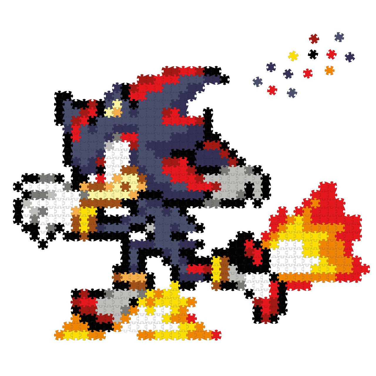 Jixelz® Remix Sonic the Hedgehog Craft Kit – Sonic & Ring – 700+